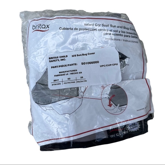 NEW in package Britax Infant Car Seat Sun and Bug Cover - Picture 2 of 5